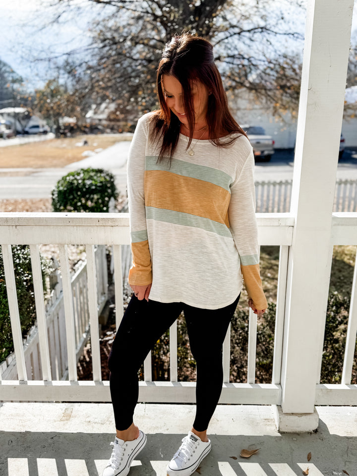 Jules Color Block Top