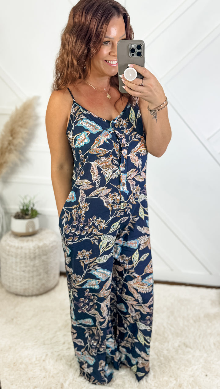 Joey Floral Jumpsuit