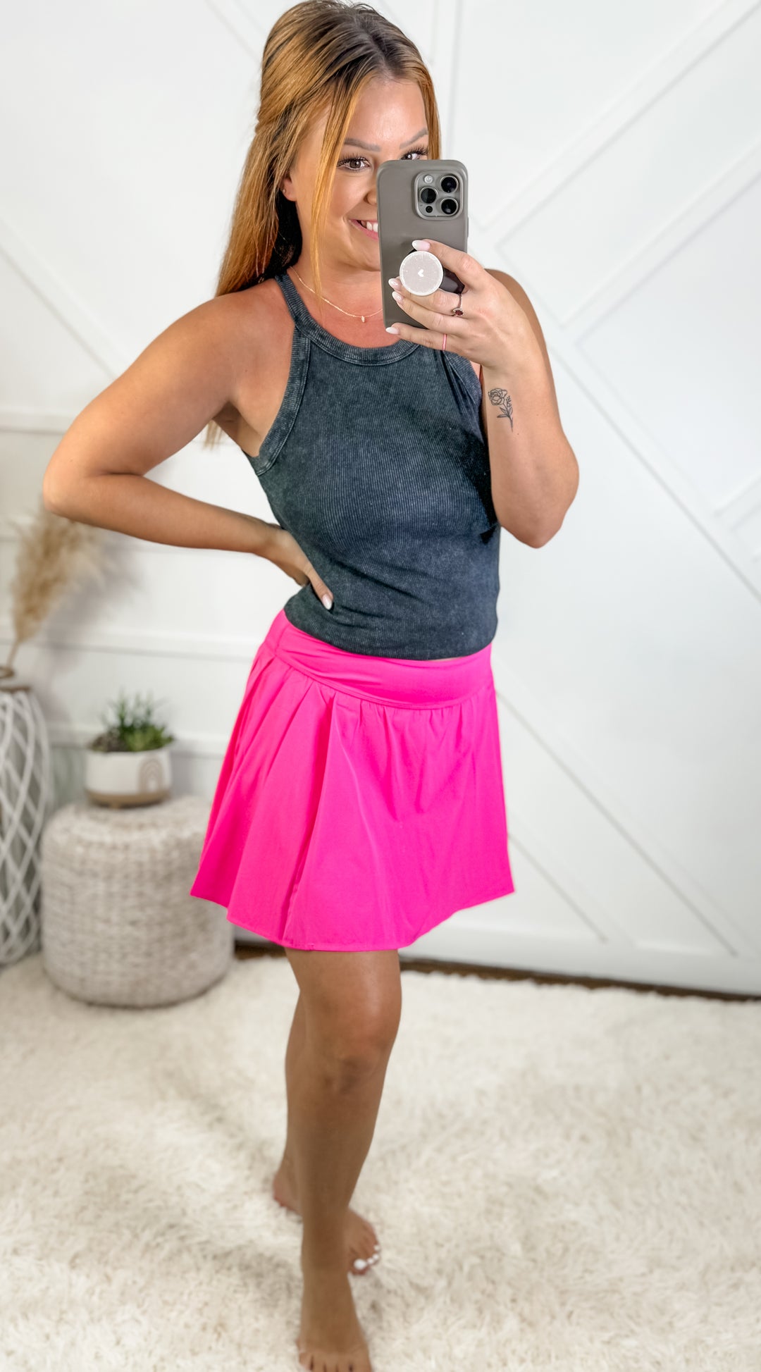 Alexis Tennis Pleat Skort