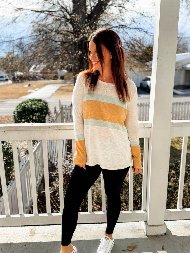 Jules Color Block Top