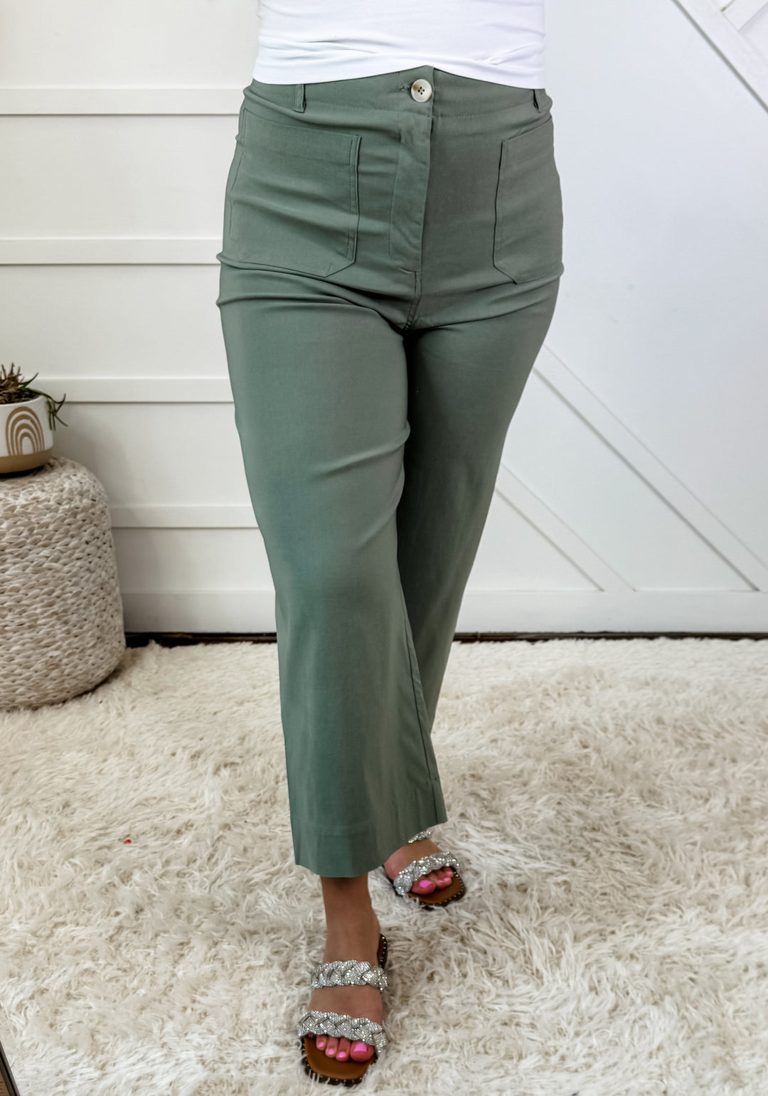 Mariah 4 Way Stretch Wide Leg Pant