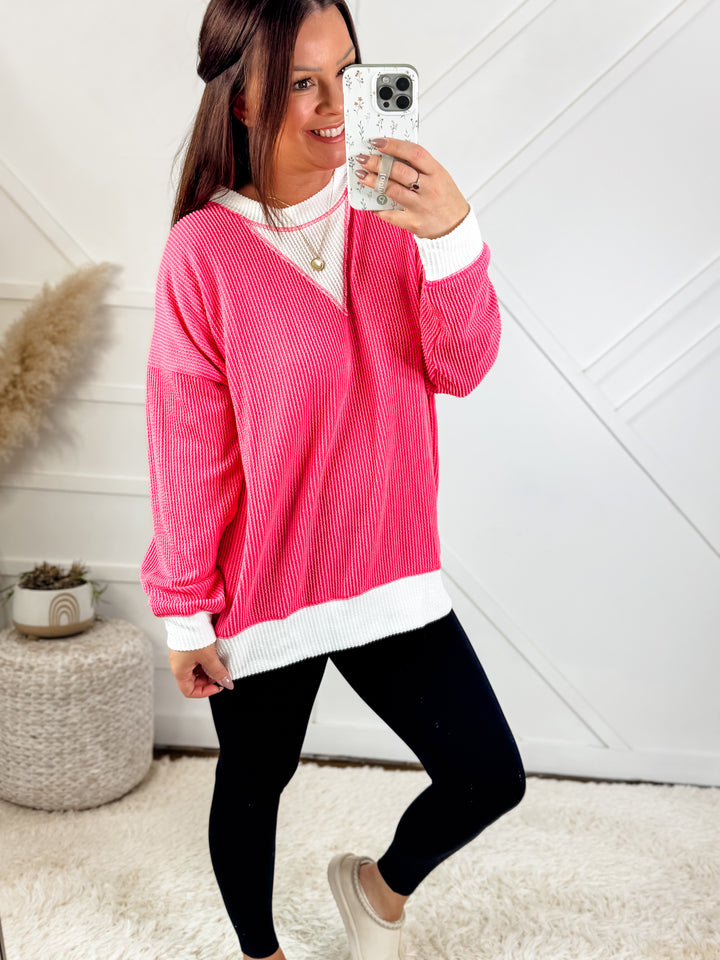 Jodi Oversized Ribbed Tunic