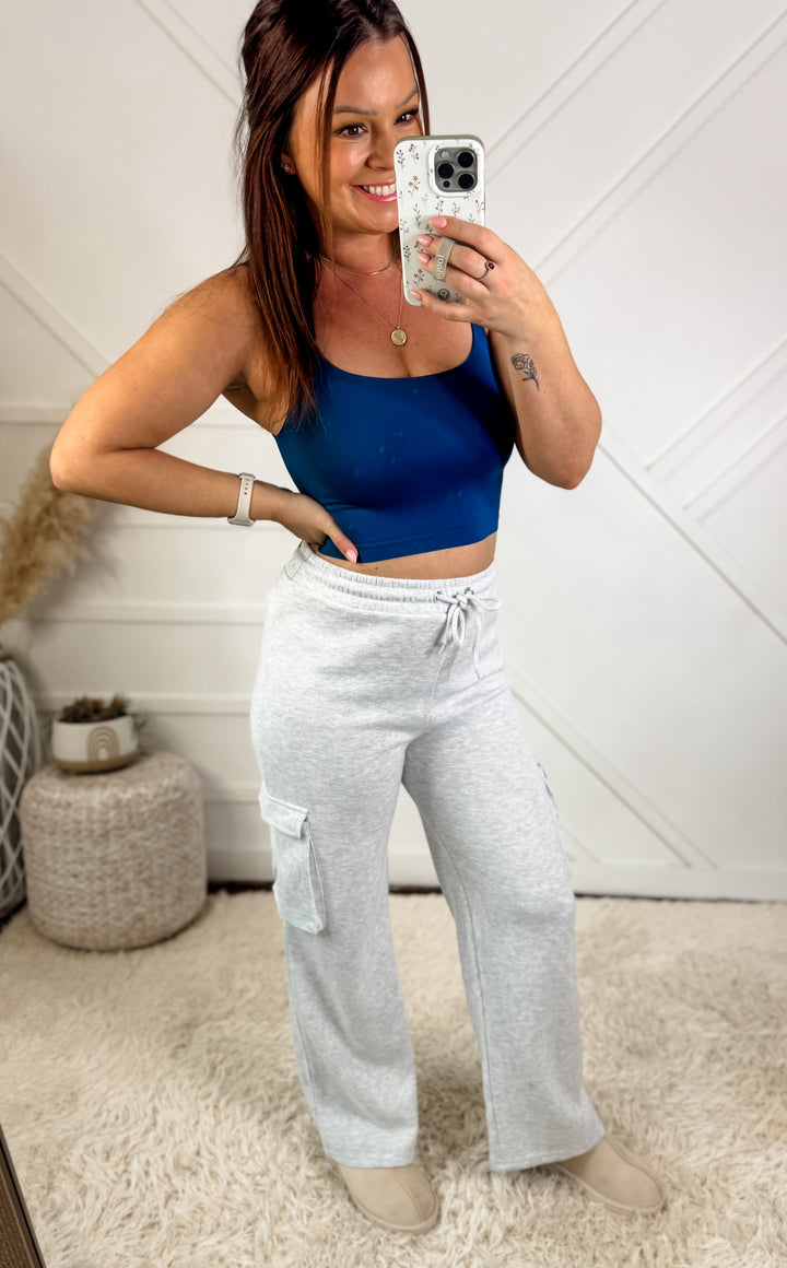 Janie Fleece Elastic Waist Joggers