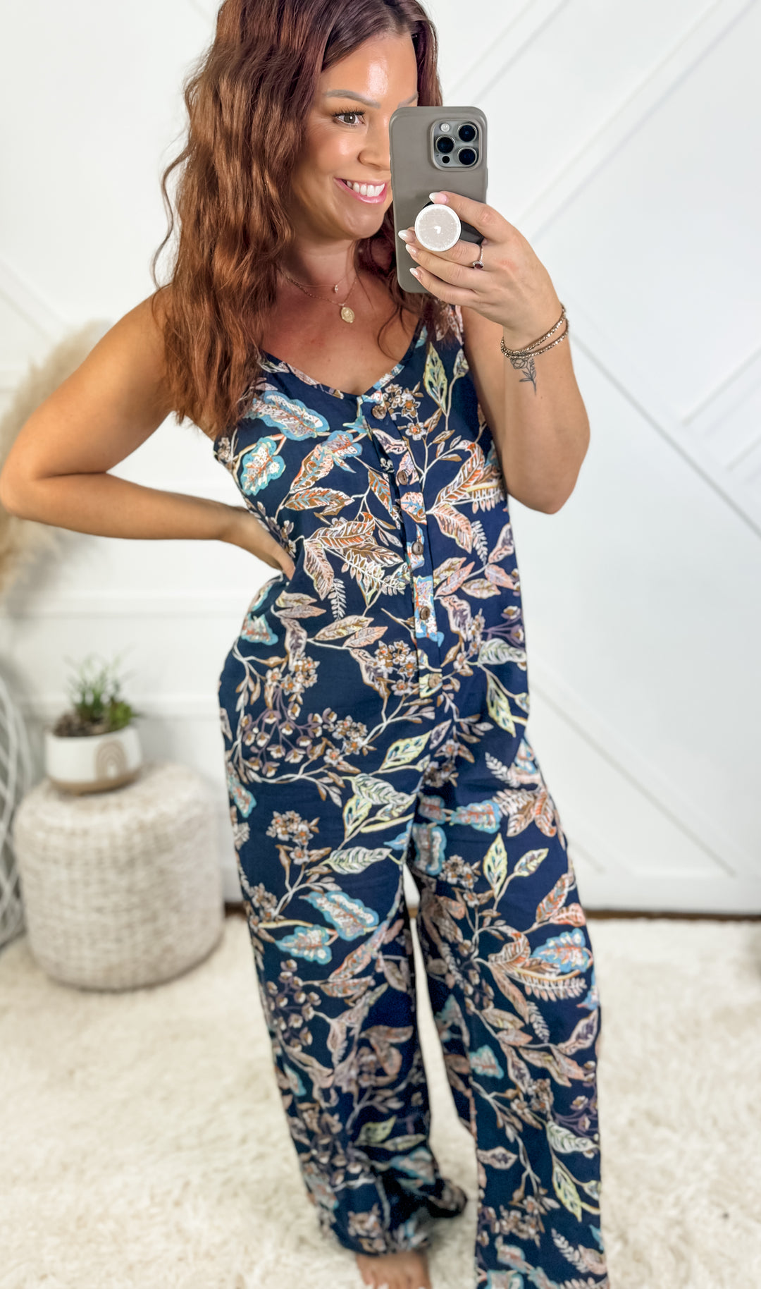 Joey Floral Jumpsuit