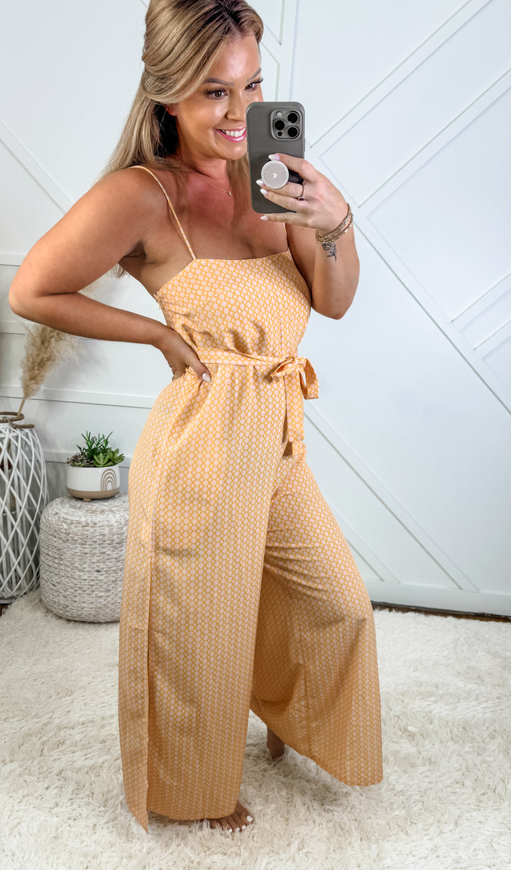 Cheyenne Spaghetti Strap Jumpsuit