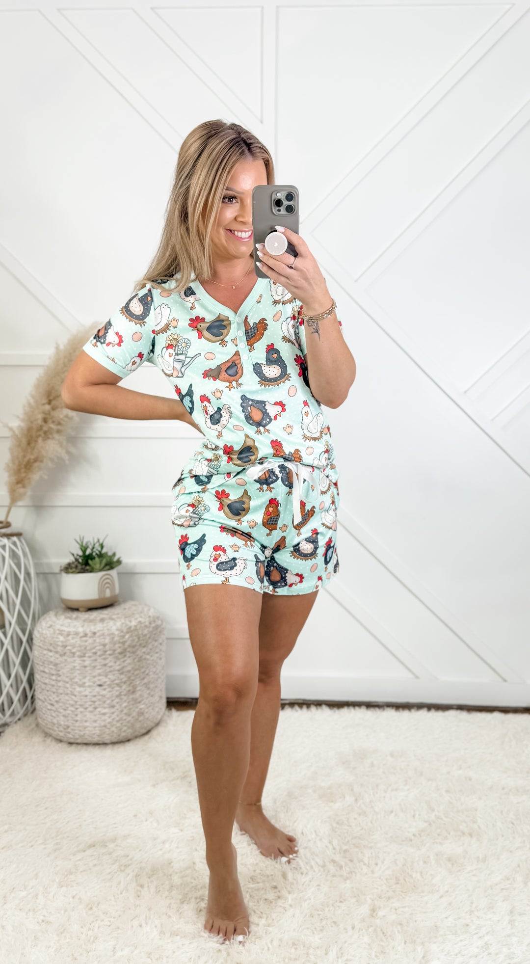 Chicken Pajama Set