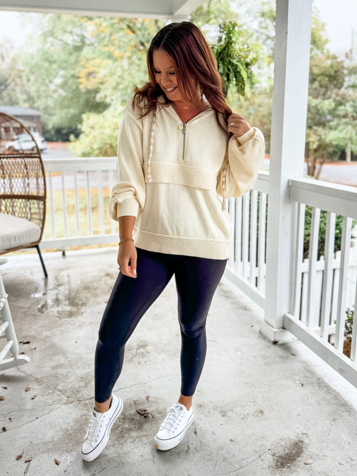 Haley POL Half Zip Hoodie